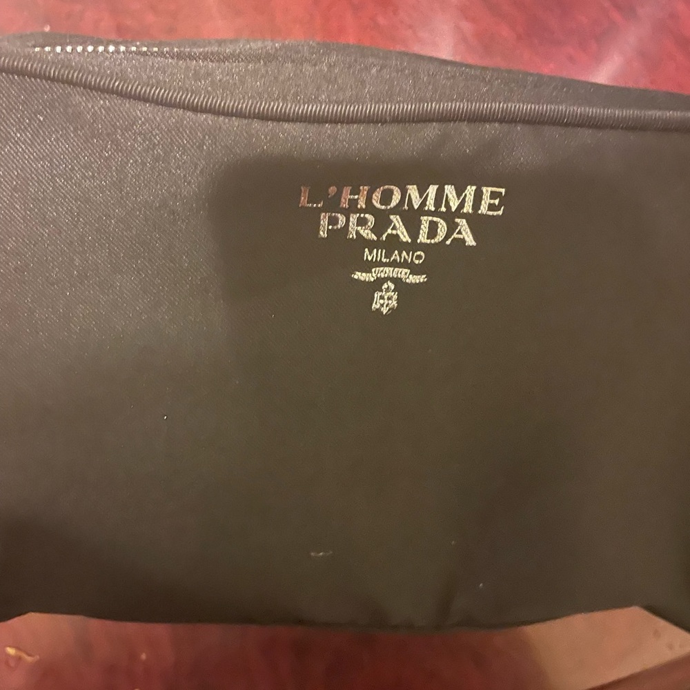 Prada Travel Case or makeup bag